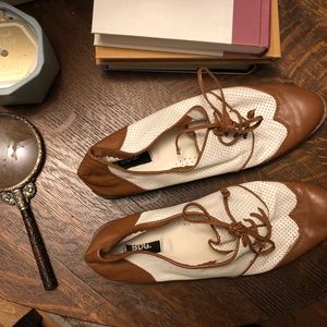 Leather Saddle Shoe Urban Outfitters